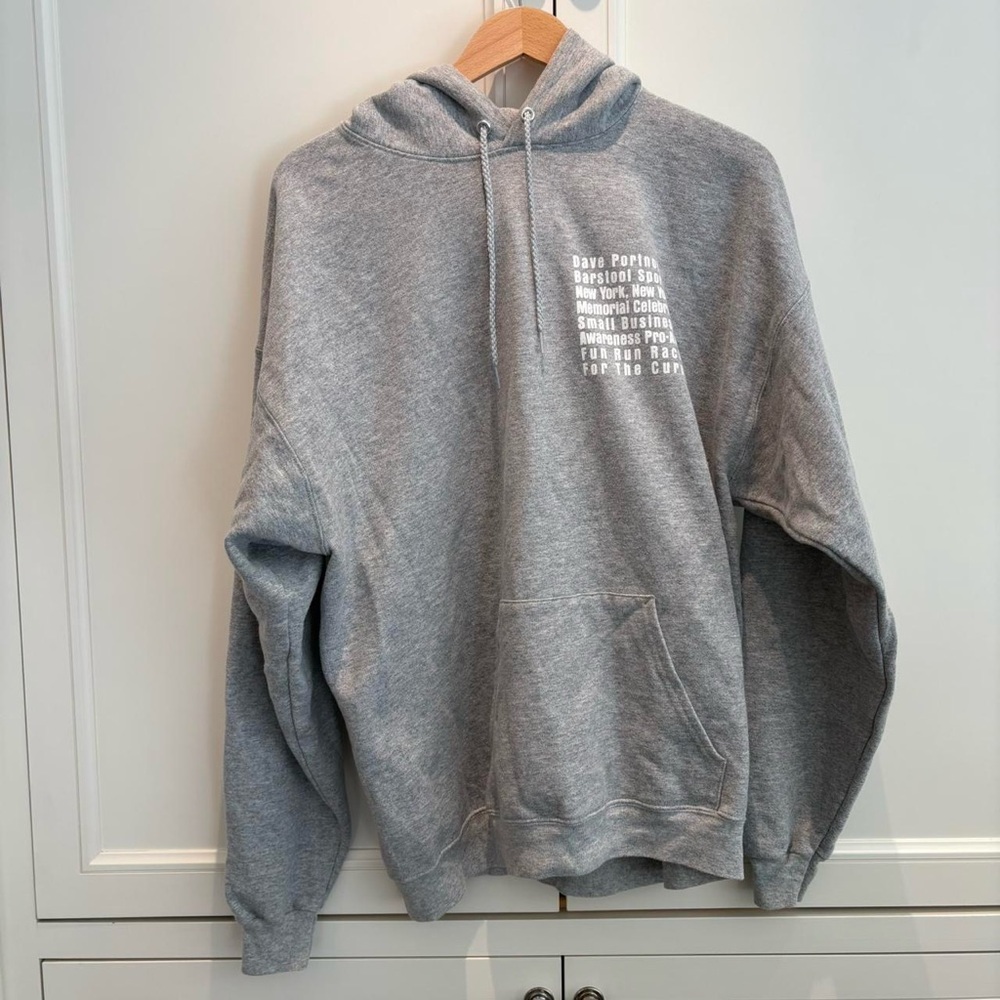 Grey Barstool Hoodie